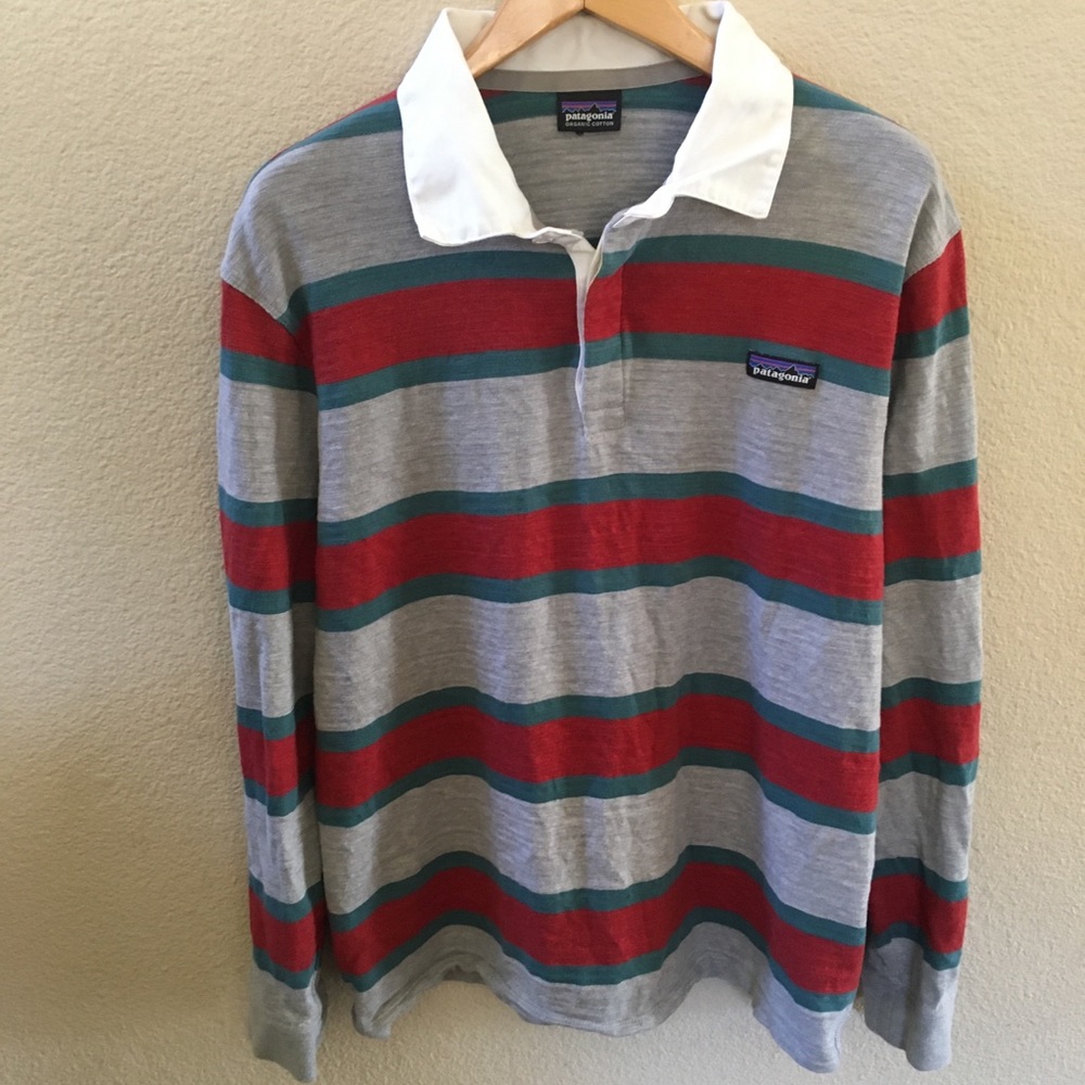 Vintage Patagonia Men’s Long Sleeve Polo Shirt